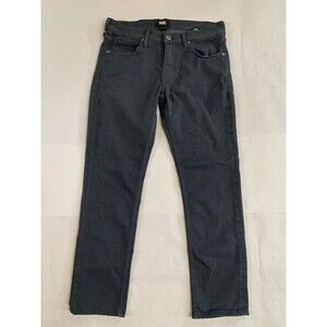 Paige Jeans Mens 30x27 Gray Lennox Straight Stretch Pants Casual USA Made